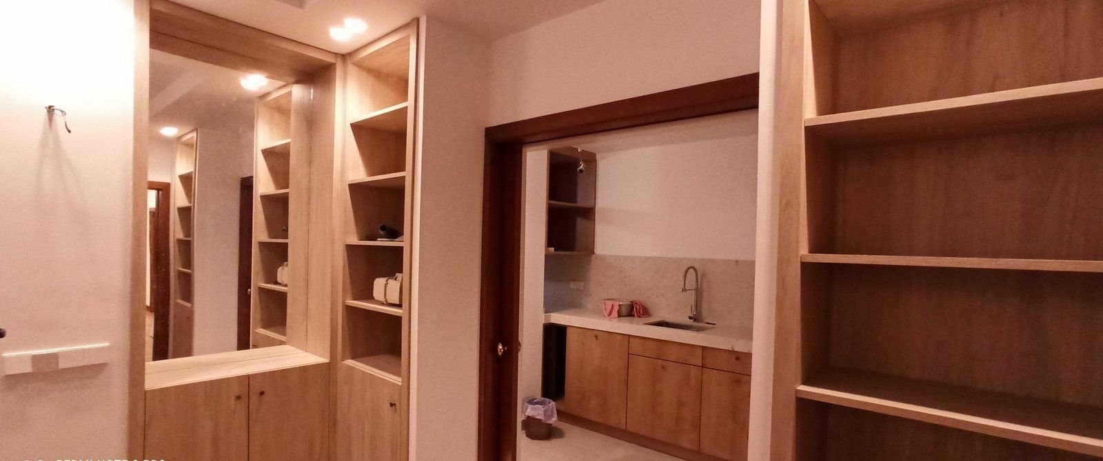 Carpintería de madera terminada